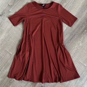 Agnes & Dora auburn Mini Dress